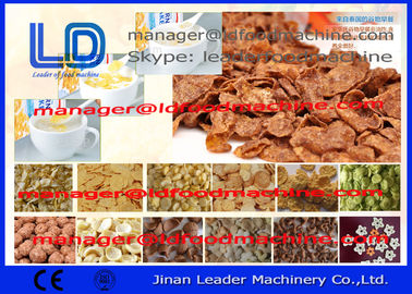 غلات صبحانه غلات ذرت ساخت ماشین خشک کردن / اسنک بسته بندی